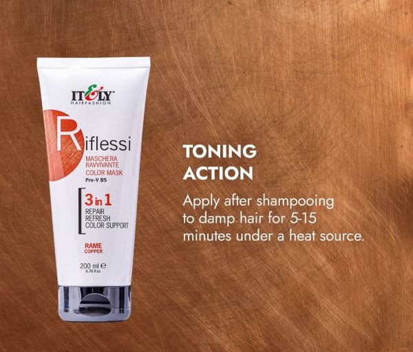 Itely Hairfashion Riflessi 3-in-1 Color Mask | 6.76 fl. oz. - Image 5