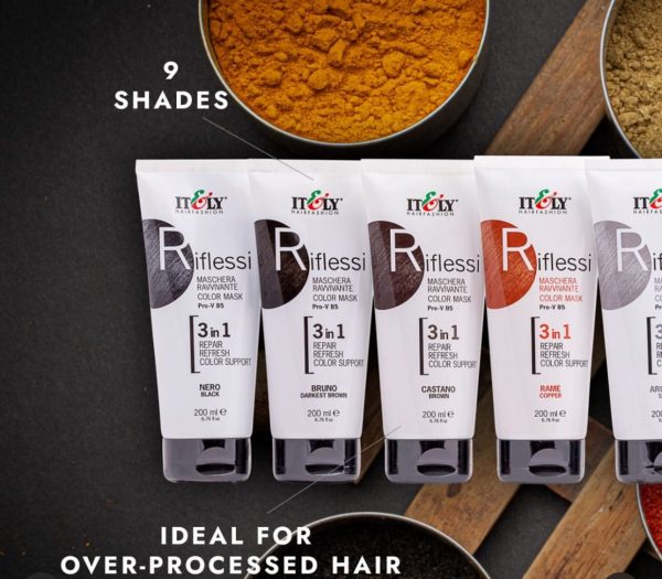 Itely Hairfashion Riflessi 3-in-1 Color Mask | 6.76 fl. oz. - Image 2