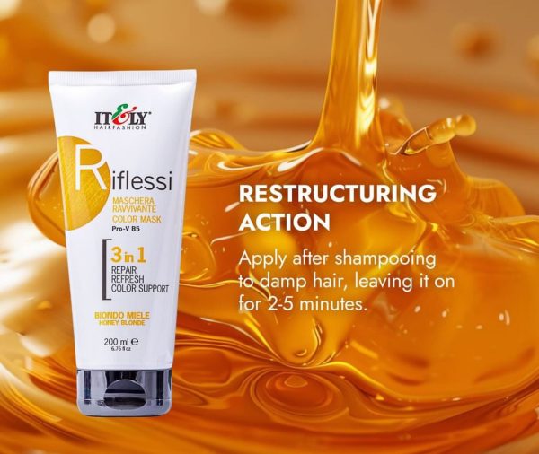 Itely Hairfashion Riflessi 3-in-1 Color Mask | 6.76 fl. oz. - Image 6