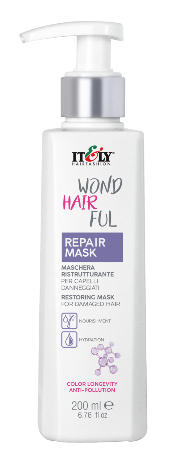 Itely Hairfashion WondHairFul Repair Mask | 1 L. & 6.76 fl. oz. - Image 2
