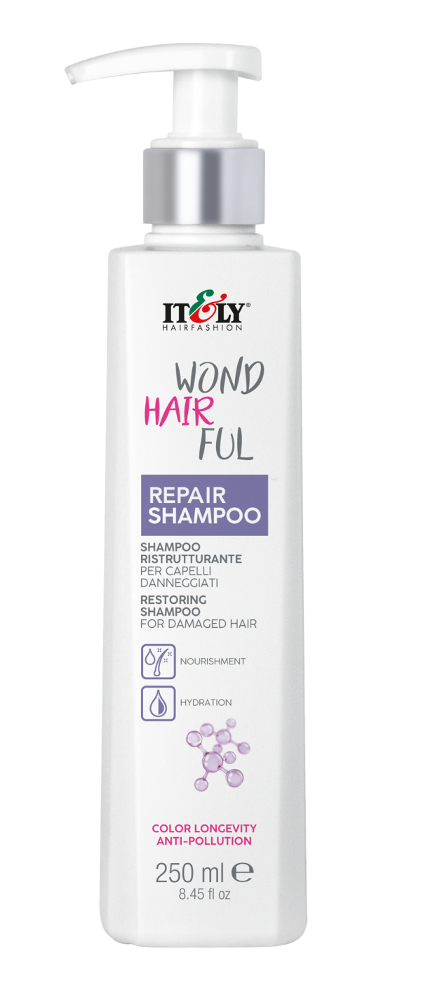 Itely Hairfashion WondHairFul Repair Shampoo | 1 L. & 8.45 fl. oz. - Image 2