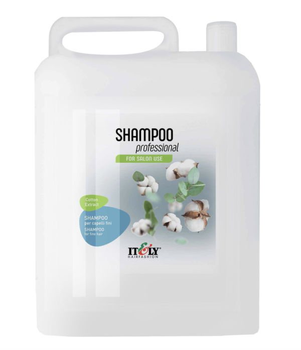 Itely Hairfashion Professional Cotton Extract Shampoo | 1 L. & 5 L. - Image 3