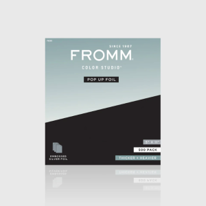 Fromm 5"x11" Lightweight Embossed Pop Up Foil Silver - 500 Pack