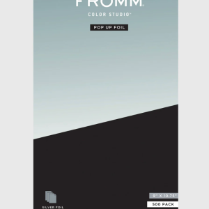 Fromm 9"x10.75" Lightweight Embossed Pop Up Foil Silver - 500 Pack