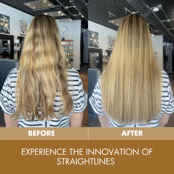 Straightlines Smoothing Shampoo & Conditioner - Blonde Formula | 10 fl. oz. & 8.5 fl. oz - Image 4