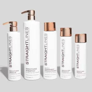 Straightlines Non-Formaldehyde One Step Treatment Intro Bundle - Blonde Formula | 16.9 fl. oz.
