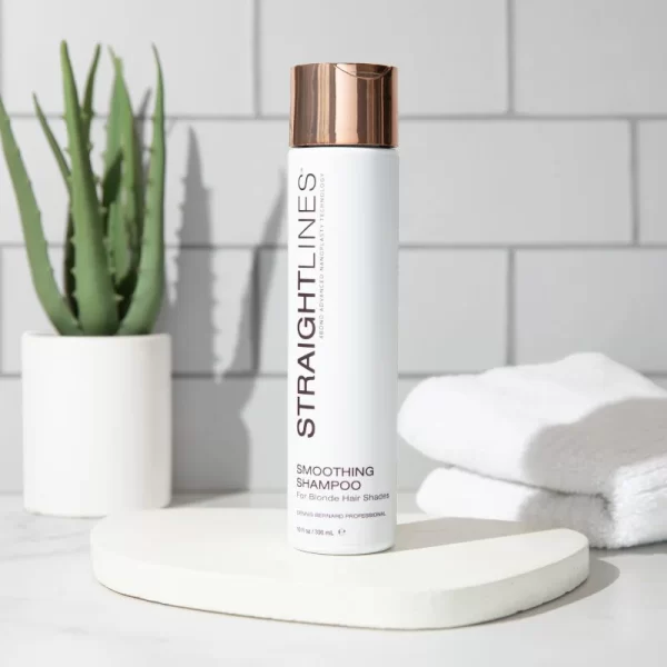 Straightlines Smoothing Shampoo & Conditioner - Blonde Formula | 10 fl. oz. & 8.5 fl. oz - Image 2